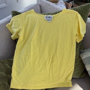 Lilly Pulitzer Sunny Yellow Short Sleeve Tee